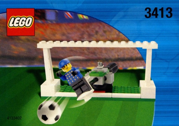 Bricker - Construction Toy by LEGO 3413 Goal Keeper