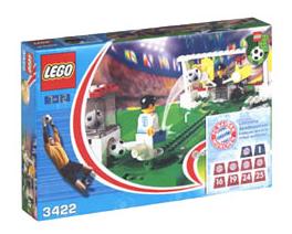Bricker - Construction Toy by LEGO 3422-2 Shoot 'n' Save (Bayern Munich FC  Edition)