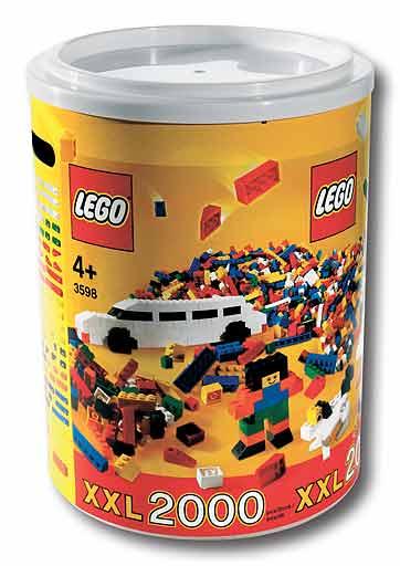 Bricker - Construction Toy by LEGO 3598 XXL 2000 Tube