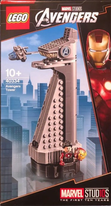 Bricker - Construction Toy by LEGO 40334 Avengers Tower