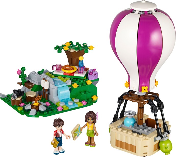 Bricker - Construction Toy by LEGO 41097 Heartlake Hot Air Balloon