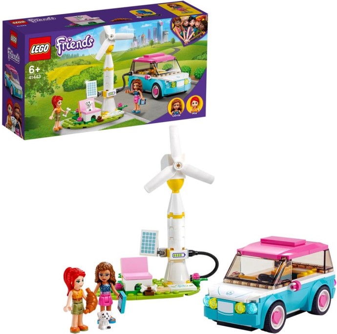 Bricker - Construction Toy by LEGO 41443 Olivia's Electric Car