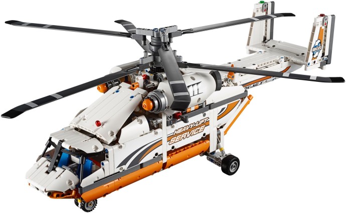 Bricker - Construction Toy by LEGO 42052 Heavy Lift Helicopter