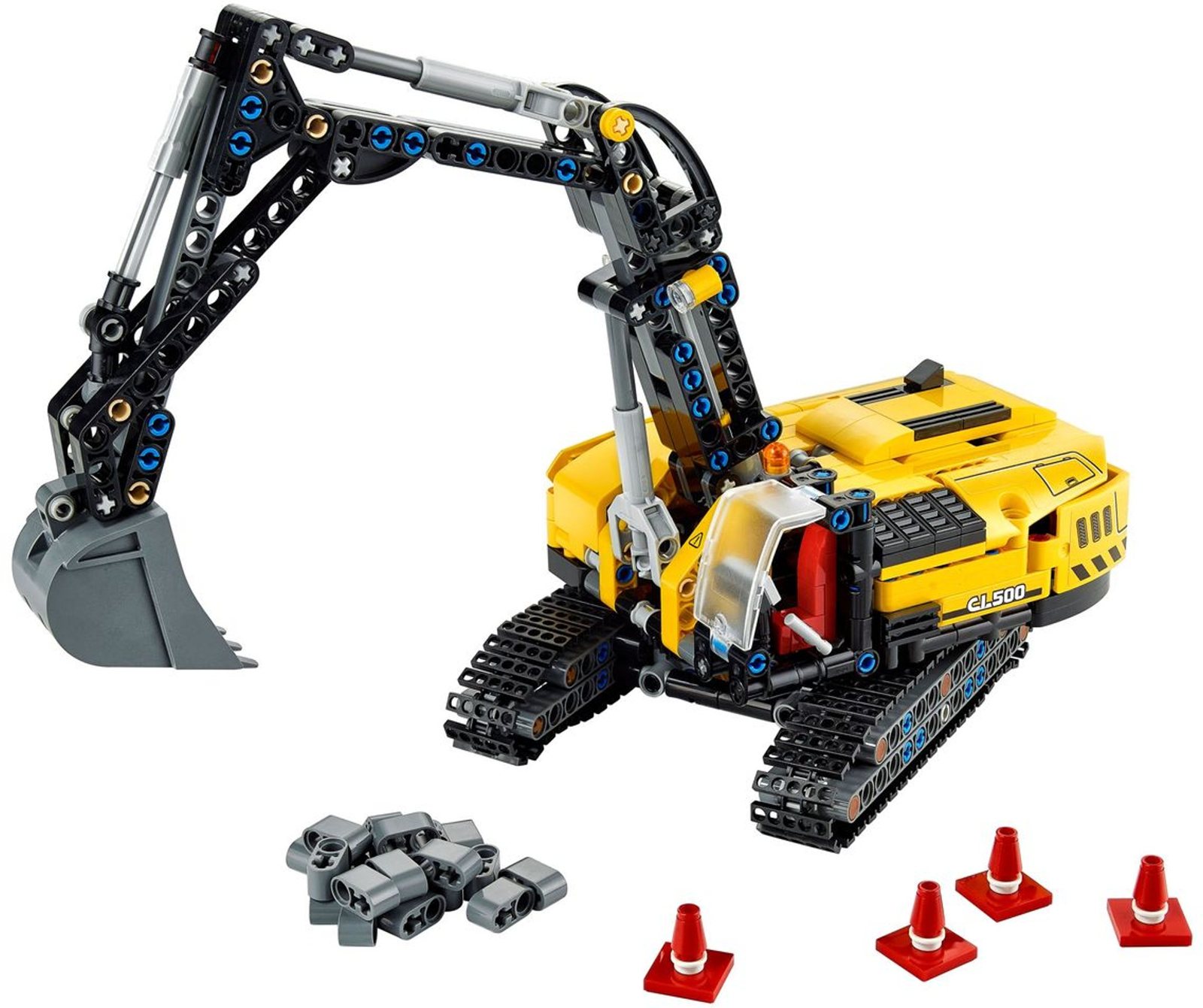 Bricker - Construction Toy by LEGO 42121 Heavy Duty Excavator
