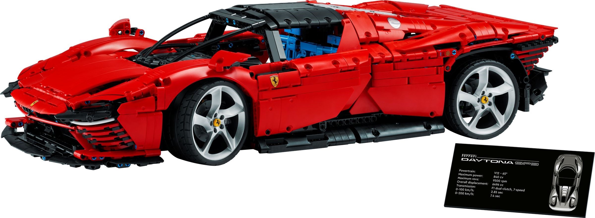 Bricker - Construction Toy by LEGO 42143 Ferrari Daytona SP3
