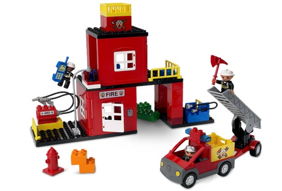 Bricker - Construction Toy by LEGO 4664 Fire Station