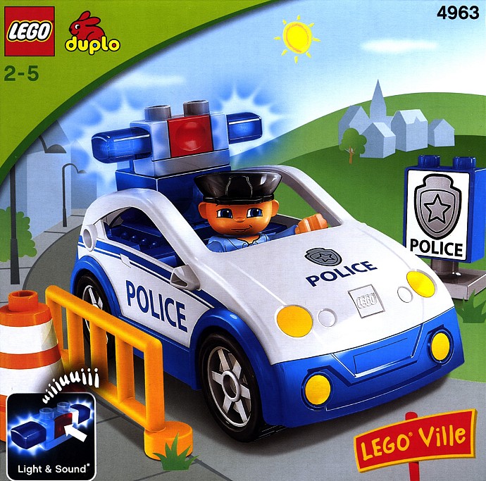 Bricker - Construction Toy by LEGO 4963 Police Patrol