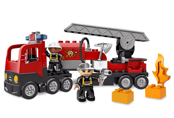 Bricker - Construction Toy by LEGO 4977 Fire Truck