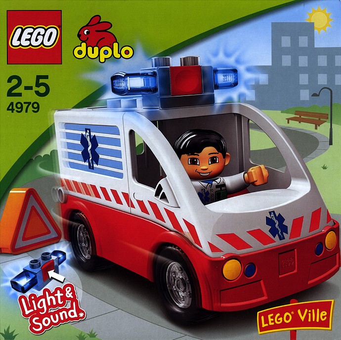 Bricker - Construction Toy by LEGO 4979 Ambulance