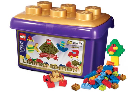 Bricker - Construction Toy by LEGO 5352-2 50th Anniversary Tub