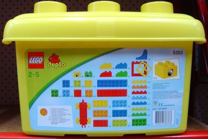 Bricker - Construction Toy by LEGO 5353 Duplo Tub