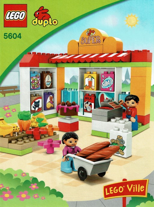 Bricker - Construction Toy by LEGO 5604 Supermarket