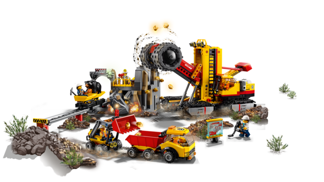 Bricker - Construction Toy by LEGO 60188 Mining Experts Site