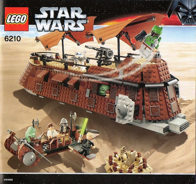Bricker - Construction Toy by LEGO 6210 Jabba's Sail Barge