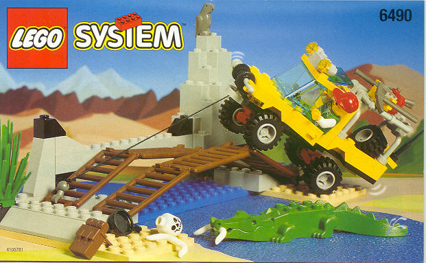 Bricker - Construction Toy by LEGO 6490 Amazon Crossing