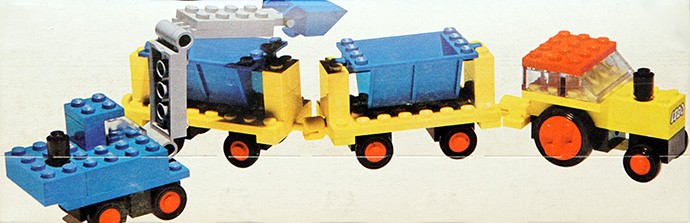 Bricker - Construction Toy by LEGO 686 Digger and Tippers