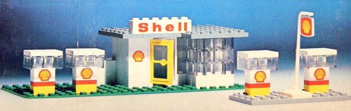 Bricker - Construction Toy by LEGO 690 Shell Garage