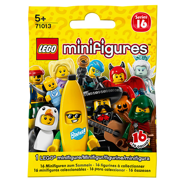 Bricker - Construction Toy by LEGO 71013 LEGO Minifigures Series 16 {Random  Bag}