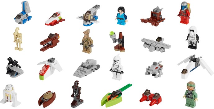Bricker - Construction Toy by LEGO 75023 Star Wars Advent Calendar