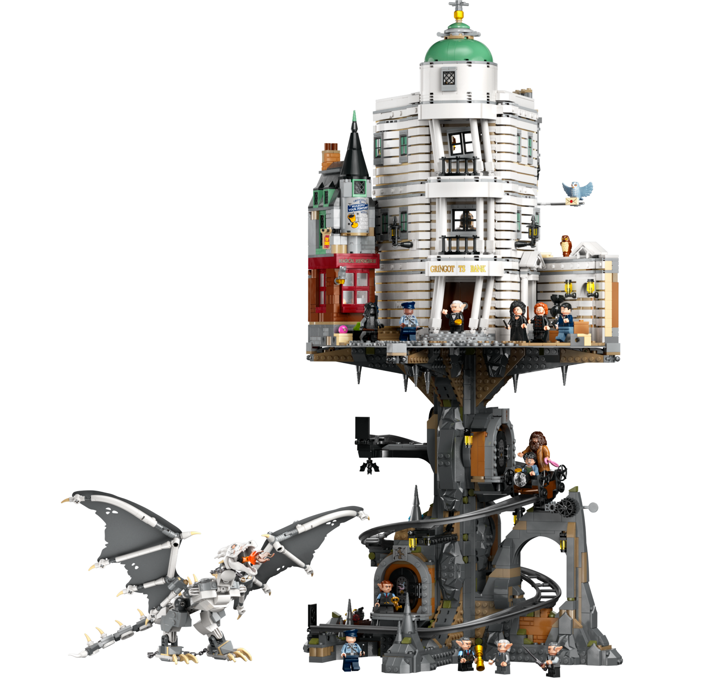 Bricker - Construction Toy by LEGO 76417 Gringotts Wizarding Bank -  Collectors' Edition