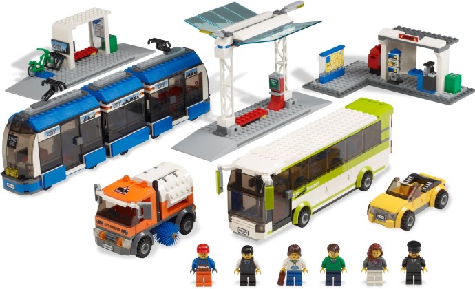 Bricker Toy by LEGO 8404 Public Transport