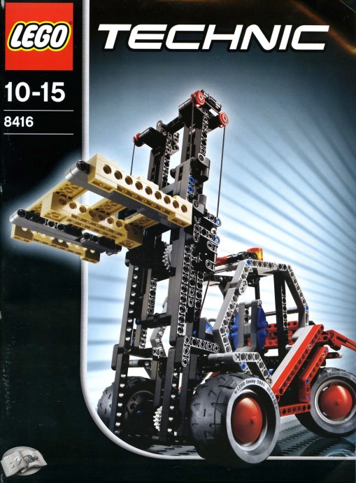 Bricker - Construction Toy by LEGO 8416 Forklift