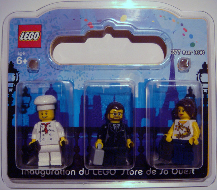 Bricker - Construction Toy by LEGO 852766 SO Ouest, France, Exclusive  Minifigure Pack