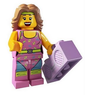 NEW LEGO MINIFIGURE SERIES 5 8805 Fitness Instructor 