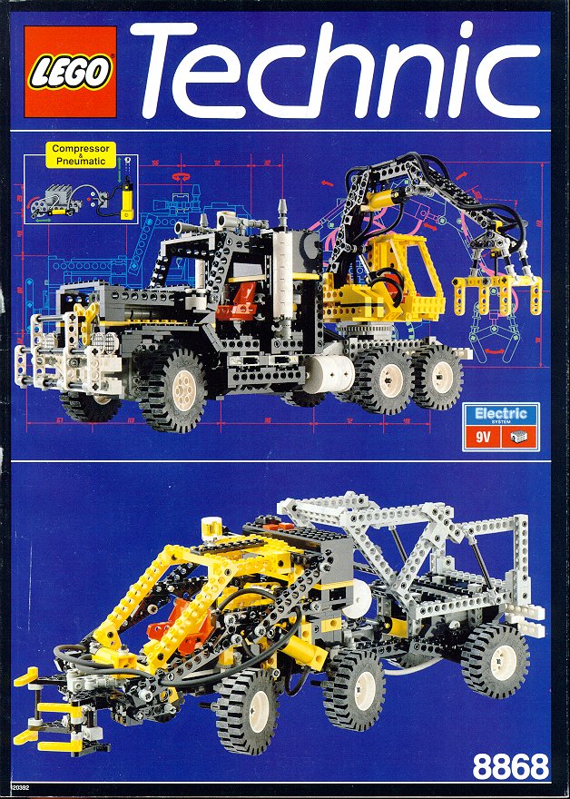 Bricker - Construction Toy by LEGO 8868 Airtech Claw Rig