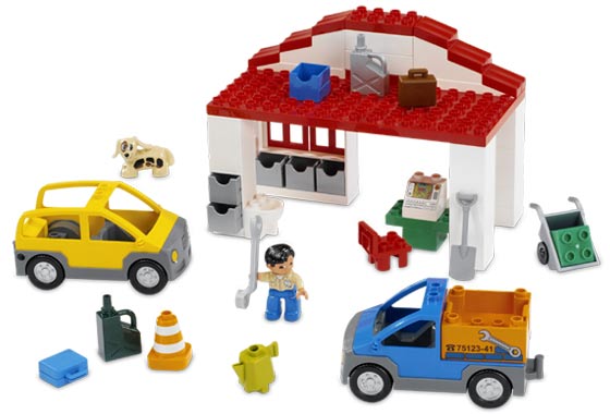 Bricker - Construction Toy by LEGO 9237 Garage Set