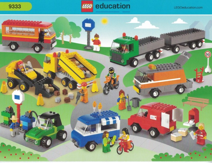 Bricker - Construction Toy by LEGO 9333 Vehicles Set