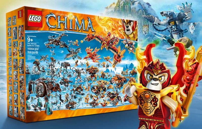 Bricker - Construction Toy by LEGO BIGBOX The ultimate battle for CHIMA