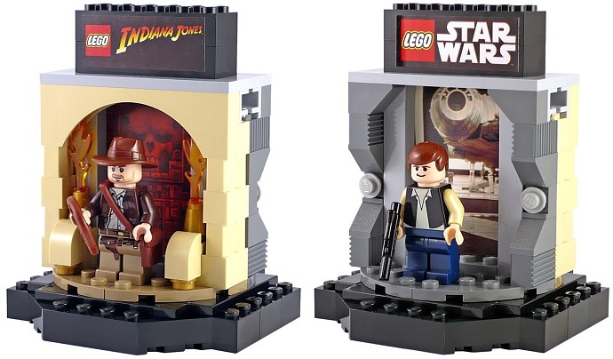 Bricker - Construction Toy by LEGO promosw005 LEGO Star Wars Toy Fair  Exclusive Indiana Jones / Han Solo Transformation