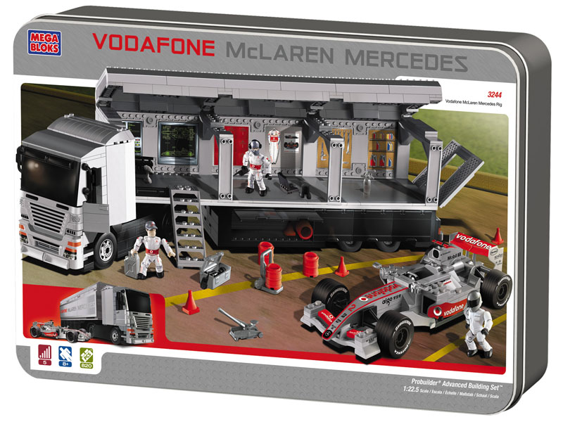 Bricker - Toy MEGABLOKS Vodafone McLaren Mercedes Rig