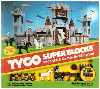 Bricker - Construction Toy by Tyco Super Blocks 5282 750 Piece Building Set