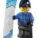 Обзор на набор LEGO 8805-snowboarder