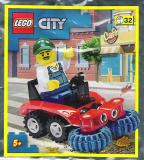 Bricker - Part LEGO - 44674 Vehicle, Mudguard 2 x 4 with 