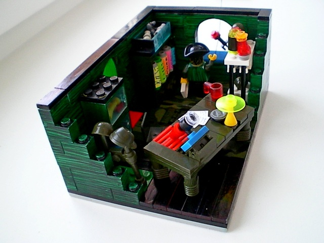 LEGO MOC - Because we can! - 'Воздушный змей Бенджамина Франклина': Все предметы наготове!