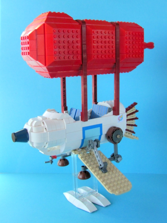LEGO MOC - Mini-contest 'Zeppelin Battle' - Rescue Rangers