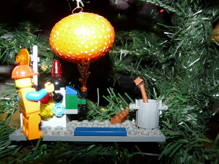 LEGO MOC - New Year's Brick 2014 - Рождественская история