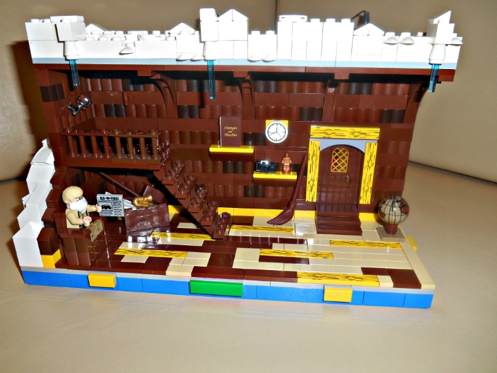 LEGO MOC - New Year's Brick 2014 - С упер кл АНТА - новогодний герой): Хижина Кланта