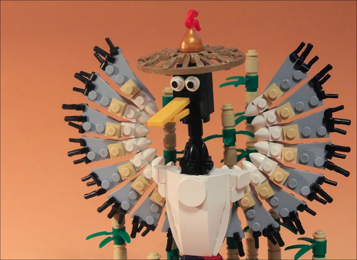 LEGO MOC - 16x16: Animals - Master Crane: Вы можете сковать мое тело, но вы никогда не свяжете мой дух воина!—Crane, Kung Fu Panda 2	  	<br />
<br />
<br />
Спасибо большое за просмотр! 