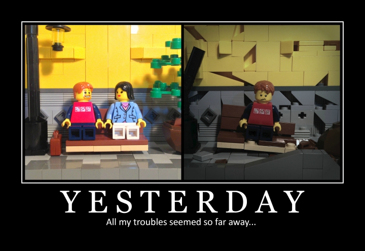 LEGO MOC - 16x16: Demotivator - Yesterday