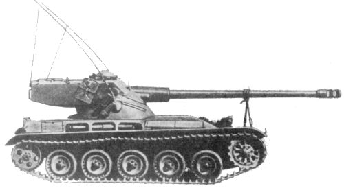 LEGO MOC - LDD-contest '20th-century military equipment‎' - Light Tank AMX-13: Еще одно фото оригинала