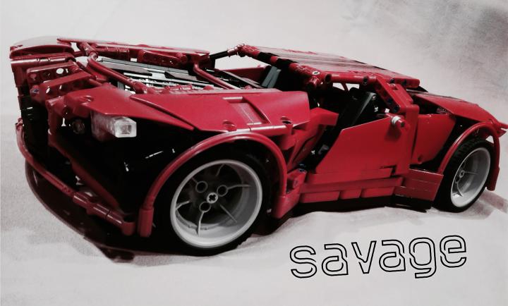 LEGO MOC - Technic-contest 'Car' - Savage
