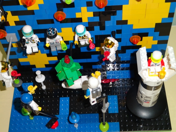 LEGO MOC - New Year's Brick 3015 - Новогодний хоровод 3015 года: Новогодний хоровод 3015 года