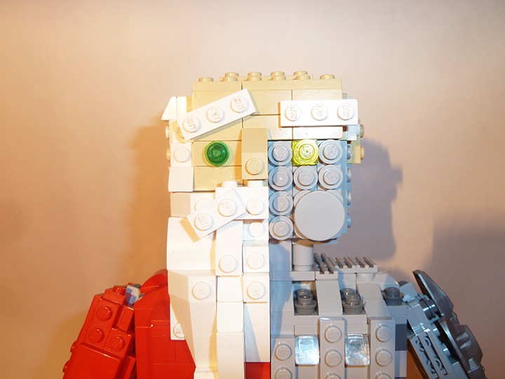LEGO MOC - New Year's Brick 3015 - Санта-киборг