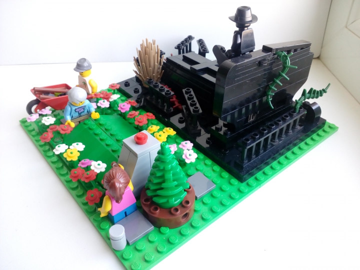 LEGO MOC - Joy and Sadness of Great Victory - Память. День сегодняшний...