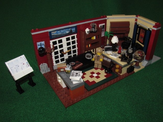 LEGO MOC - Detective Contest - Детективное агенство 'Лунный свет'.