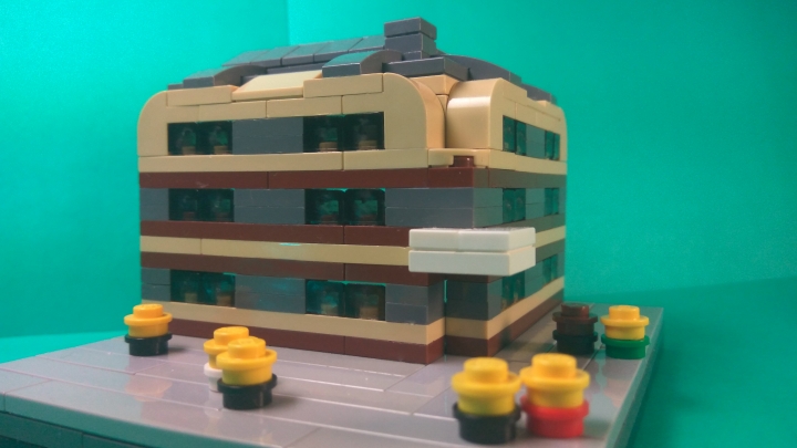 LEGO MOC - 16x16: Micro - Урбанизм